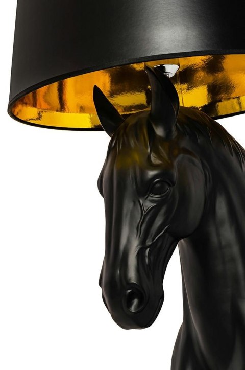MOOSEE lampa podłogowa KOŃ HORSE STAND S czarna - włókno szklane