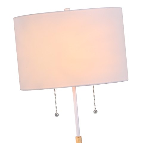 Light Prestige Lampa podłogowa Fogo biała 2xE27