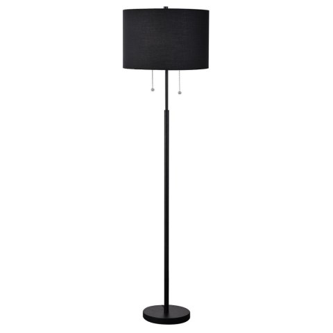 Light Prestige Lampa podłogowa Fogo czarna 2xE27