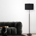Light Prestige Lampa podłogowa Fogo czarna 2xE27
