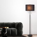 Light Prestige Lampa podłogowa Fogo czarna 2xE27