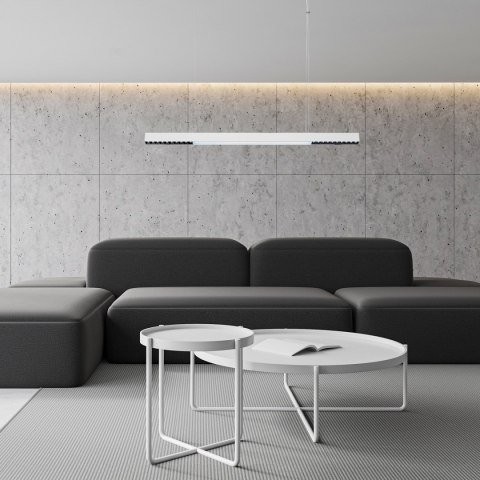 Light Prestige Lampa wisząca Cali L biała Tuya LED CCT