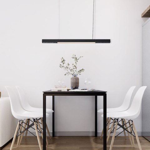 Light Prestige Lampa wisząca Cali L czarna Tuya LED CCT