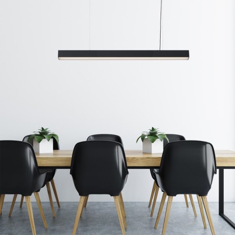 Light Prestige Lampa wisząca Luci L czarna Tuya LED CCT