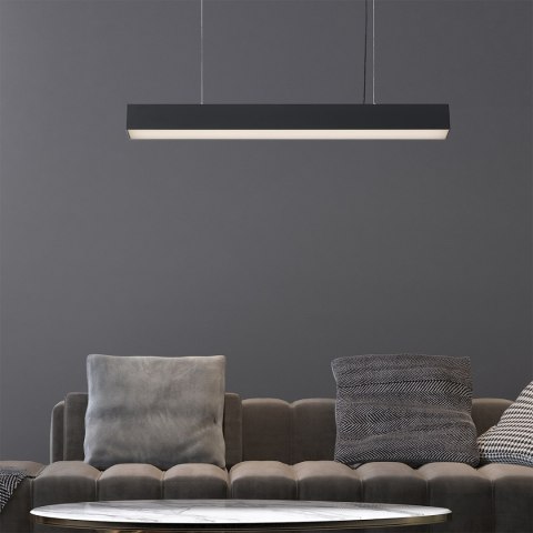 Light Prestige Lampa wisząca Luci M czarna Tuya LED CCT