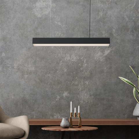 Light Prestige Lampa wisząca Luci M czarna Tuya LED CCT