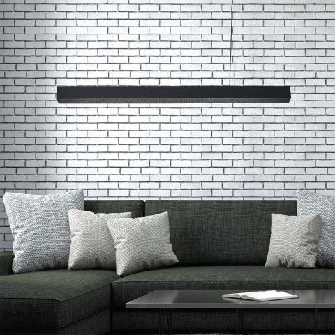 Light Prestige Lampa wisząca Mira L czarna Tuya LED CCT