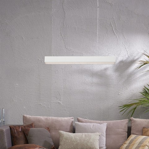Light Prestige Lampa wisząca Mira M biała Tuya LED CCT