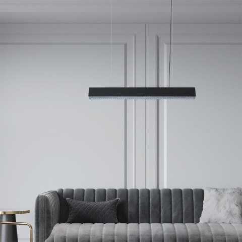 Light Prestige Lampa wisząca Mira M czarna Tuya LED CCT