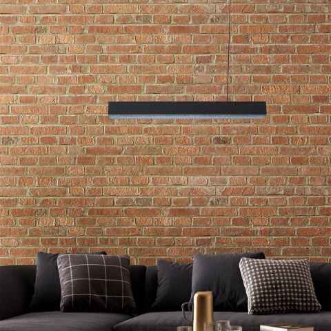 Light Prestige Lampa wisząca Mira M czarna Tuya LED CCT