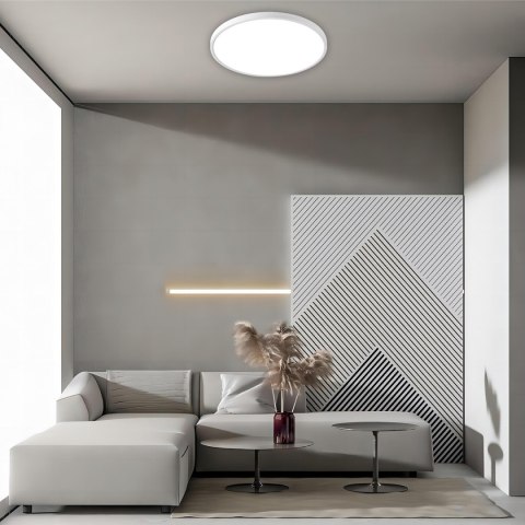 Light Prestige Plafon California 48 cm biały LED CCT