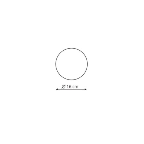 Light Prestige Plafon Platillo 16 cm złoty LED CCT
