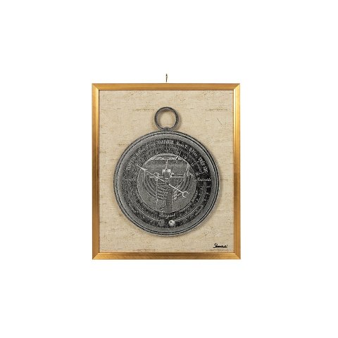 Obraz MYSTERY CLOCK 50x60 cm