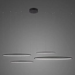 Lampa wisząca Ledowe Okręgi No.4 CO4 100cm 3k 152W czarna