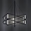 Lampa wisząca SPACE LED czarna 60 cm