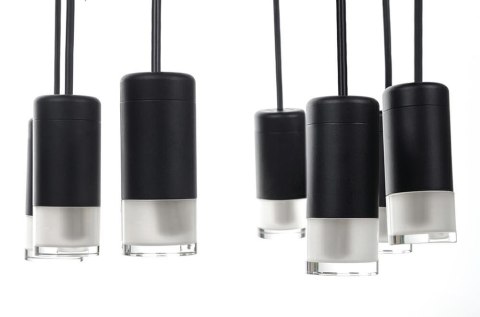 MOOSEE lampa wisząca FLUSSO 8 czarna