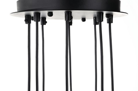 MOOSEE lampa wisząca FLUSSO 8 czarna
