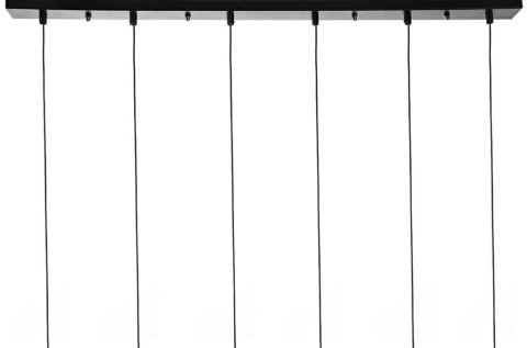 MOOSEE lampa wisząca FLUSSO LINE 6 czarna