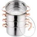 GARNEK NA PARĘ KLAUSBERG 5 ELEM. 22cm KB-7733 ROSE GOLD