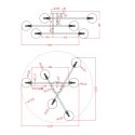 Light Prestige Lampa sufitowa Dorado złota 6xG9