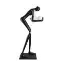 Lampa podłogowa WOMAN-2 BLACK czarna 190 cm