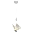 Light Prestige Lampa wisząca Mariposa 1 srebrna LED CCT