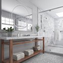 Light Prestige Lampa wisząca Mirror S biała IP44 LED CCT