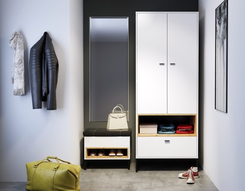 Kufer OLIVIER OE03 dąb artisan / czarny