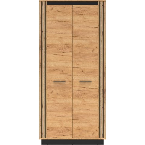 Szafa URSA 03 dąb craft złoty + czarny