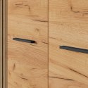 Szafa URSA 03 dąb craft złoty + czarny