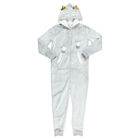 Kombinezon Onesie Sowa szara rozmiar XL