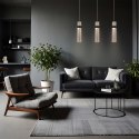 Light Prestige Lampa wisząca Ambiente 3 srebrna LED CCT