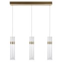 Light Prestige Lampa wisząca Ambiente 3 złota LED CCT