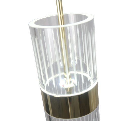 Light Prestige Lampa wisząca Ambiente 3 złota LED CCT