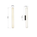 Light Prestige Kinkiet Linea 45 cm czarny LED CCT