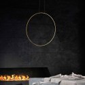 Light Prestige Lampa wisząca Mirror L złota IP44 LED CCT