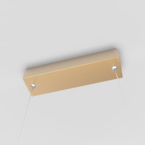 Light Prestige Lampa wisząca Mirror L złota IP44 LED CCT