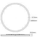 Light Prestige Plafon Pryzma 38 cm czarny LED CCT