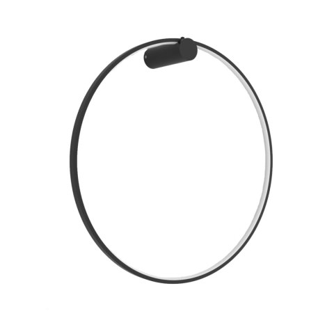 Light Prestige Kinkiet Mirror L czarny IP44 LED CCT