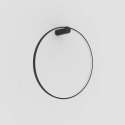 Light Prestige Kinkiet Mirror L czarny IP44 LED CCT