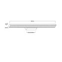 Light Prestige Kinkiet Aqua 66,5 cm biały IP44 LED CCT