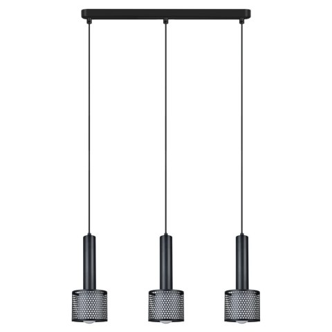 Light Prestige Lampa wisząca Amo czarna 3xE27