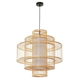 Light Prestige Lampa wisząca Stela rattanowa 1xE27