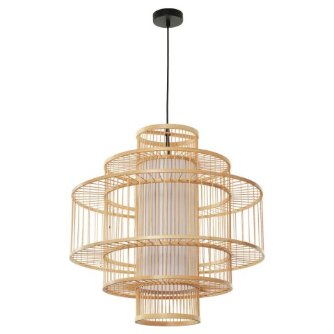 Light Prestige Lampa wisząca Stela rattanowa 1xE27