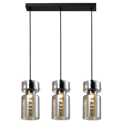 Light Prestige Potrójna lampa wisząca Nivio dymna 3xE27