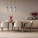 Light Prestige Potrójna lampa wisząca Nivio dymna 3xE27