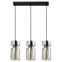 Light Prestige Potrójna lampa wisząca Nivio dymna 3xE27