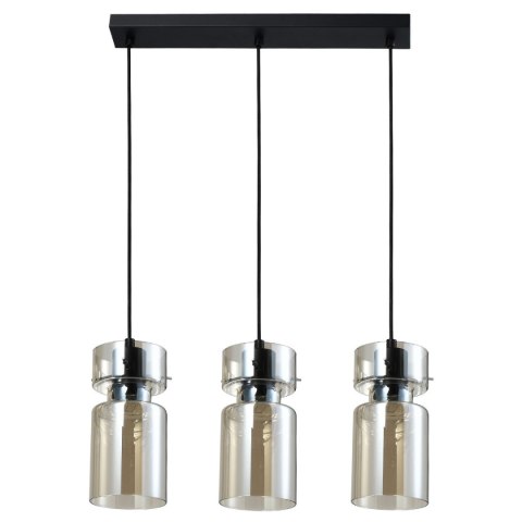 Light Prestige Potrójna lampa wisząca Nivio dymna 3xE27