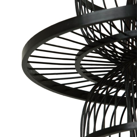 Light Prestige Rattanowa lampa wisząca Astra czarna 1xE27