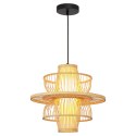 Light Prestige Rattanowa lampa wisząca Astra naturalna 1xE27